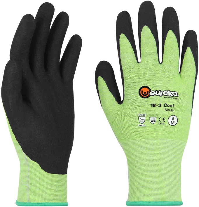 18-3cni-1 eureka 18-3CNI Cool Nitrile Schnittschutzhandschuhe Level C