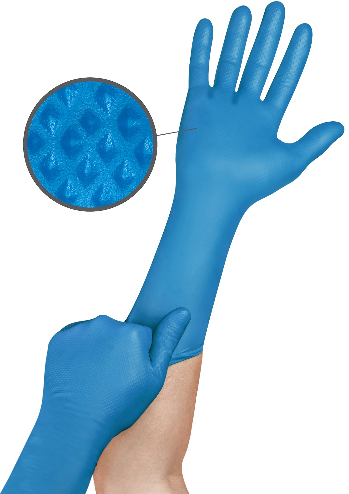 MICROFLEX-93-283-Gloves Ansell Microflex 93-283 Nitril-Einweg-Schutzhandschuhe