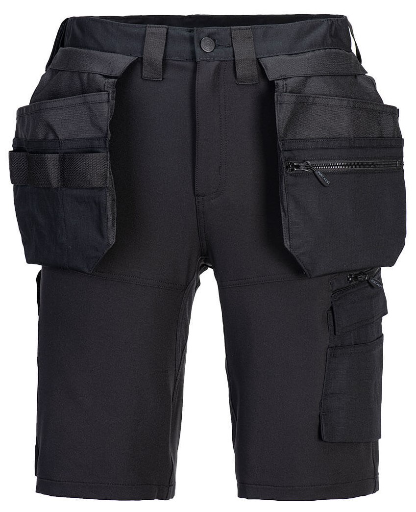 Portwest DX451 - DX4 Handwerker-Shorts mit Holstertaschen