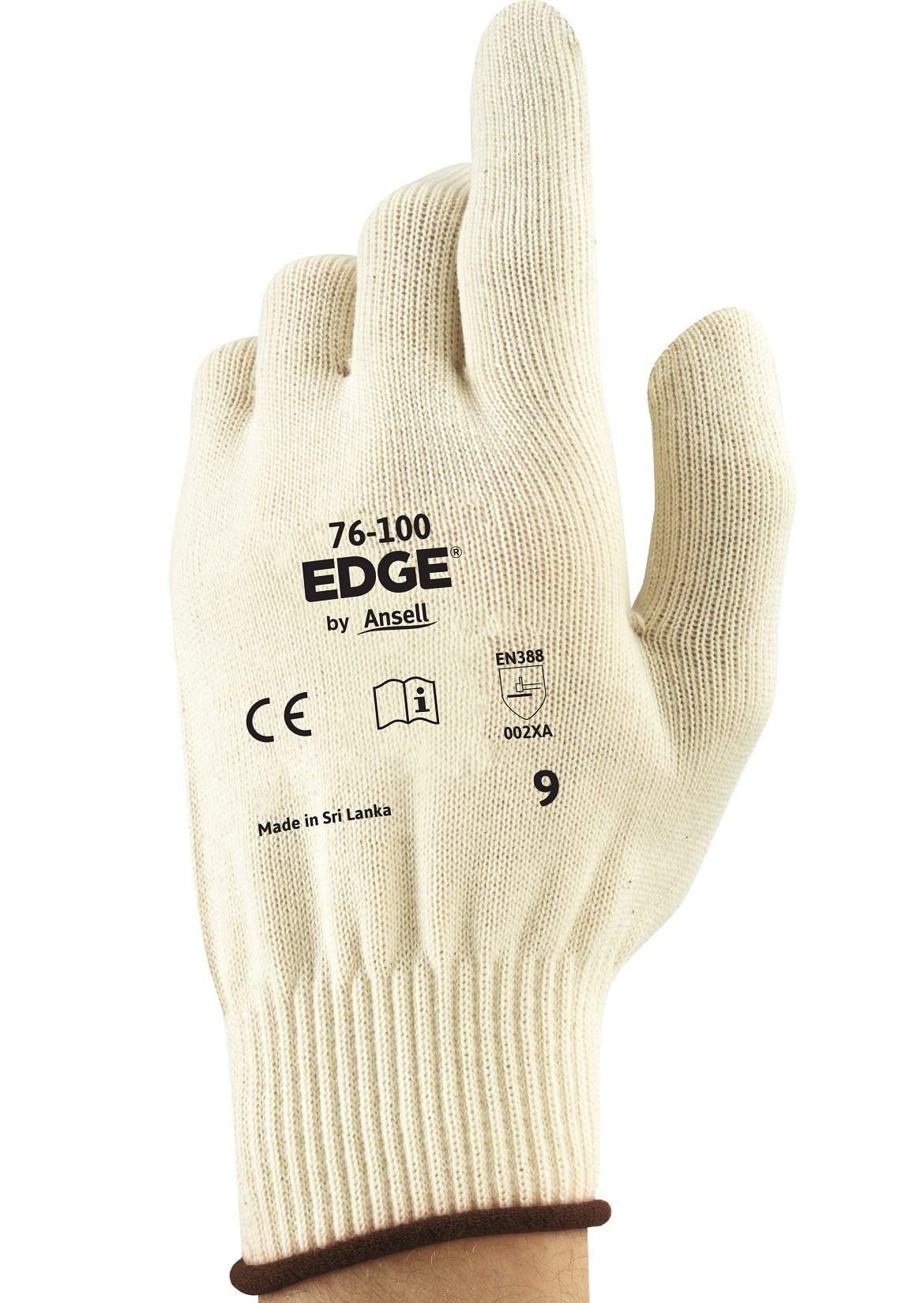 76-100 Ansell Edge 76-100 Baumwoll-Schutzhandschuhe
