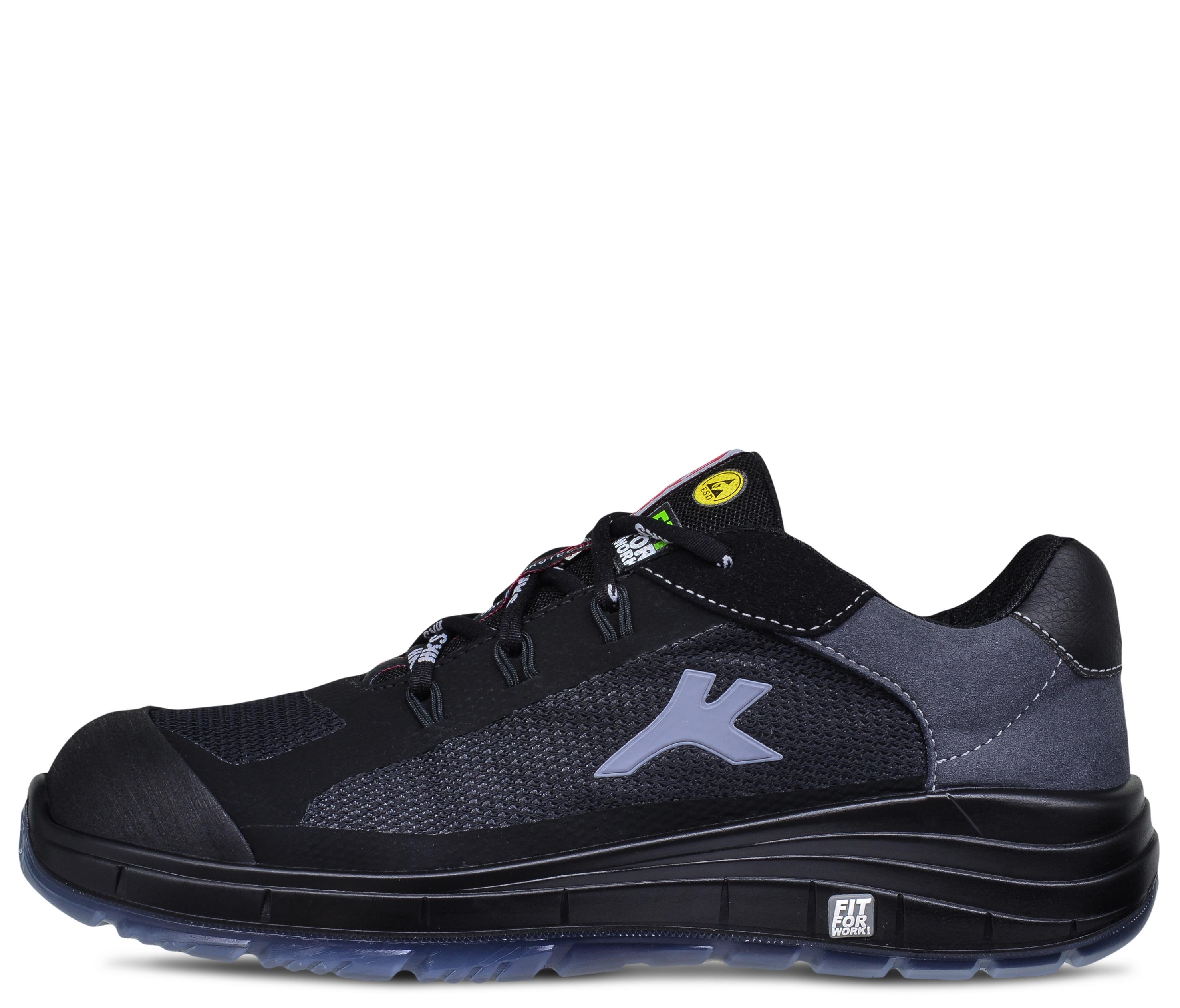 Free-1-TP-v01 HKS K-Run Free 1 TP Damen-Halbschuhe S1P SRC ESD schwarz
