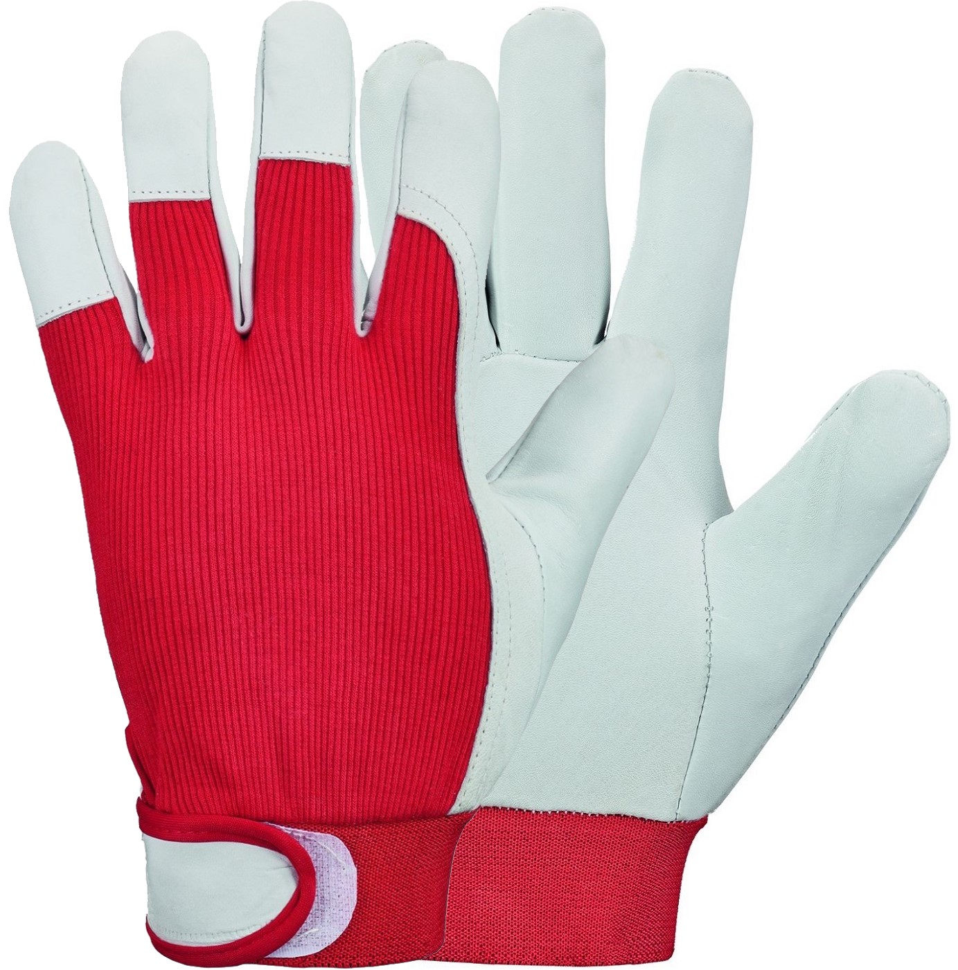 red-nappa-0276 goodjob 0276 Red Nappa Schutzhandschuhe Leder