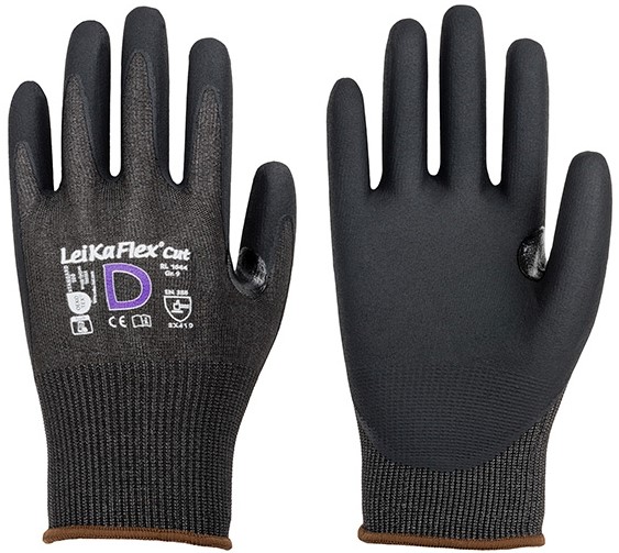 LeiKaFlex 1644 Nitrilschaum-Schnittschutzhandschuhe Level D
