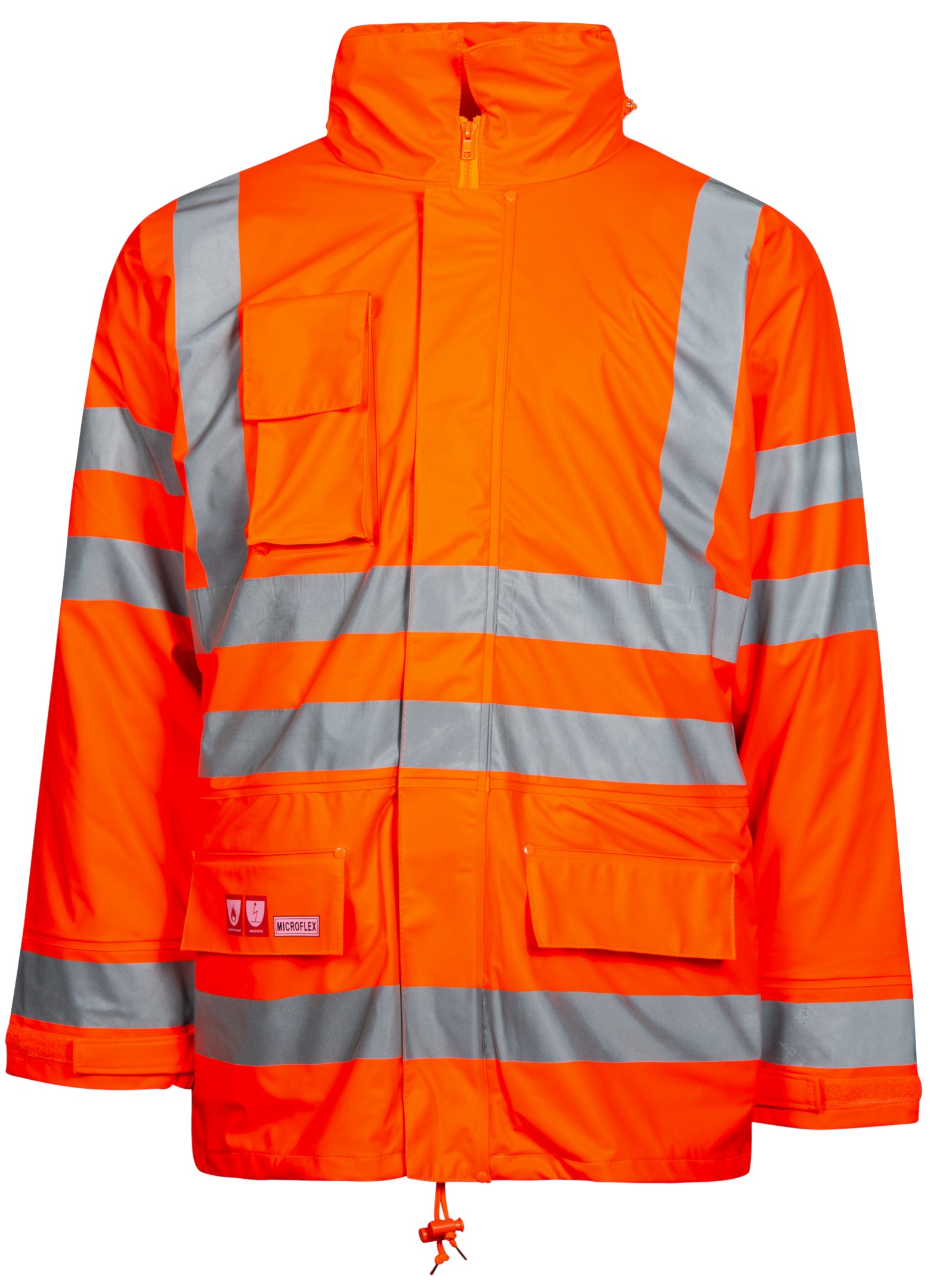Lyngsøe FR-LR32 Multinorm winter rain jacket with removable quilted lining