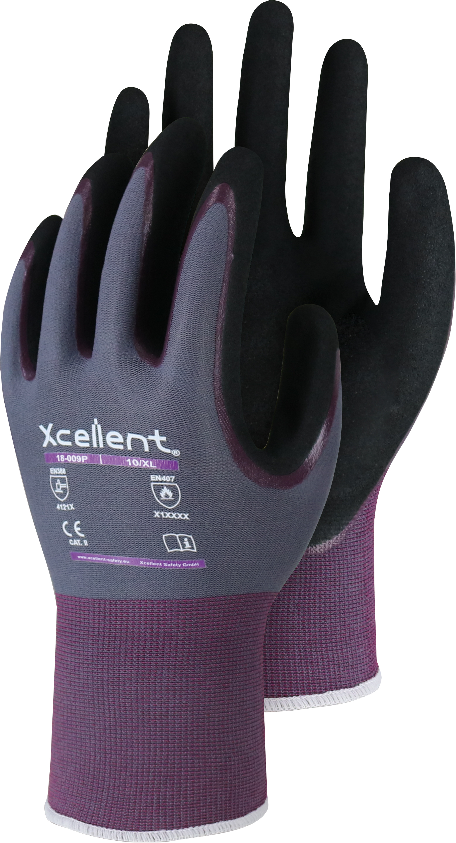 Triuso Xcellent XC1809P Nitril-Montagehandschuhe