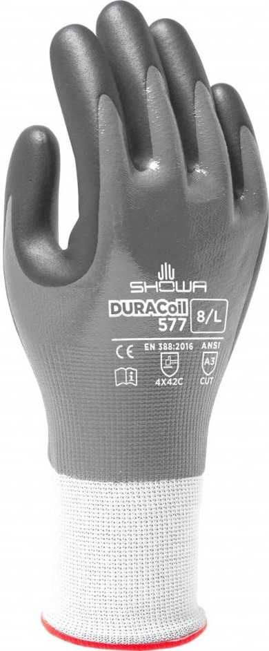 5577 SHOWA 577 Duracoil Nitril-Schnittschutzhandschuhe Level C