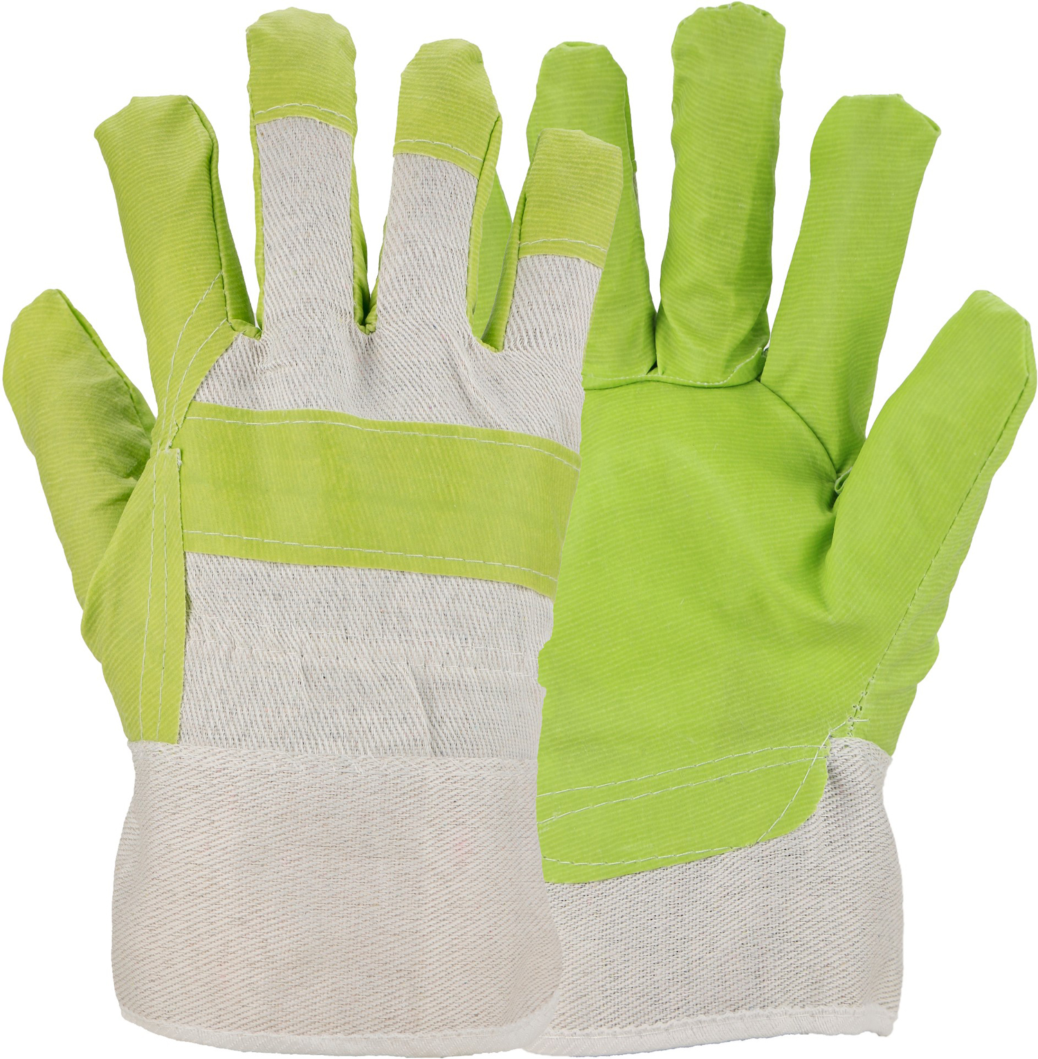 asatex-ph Asatex PH Kunstleder-Schutzhandschuhe mit Stulpe