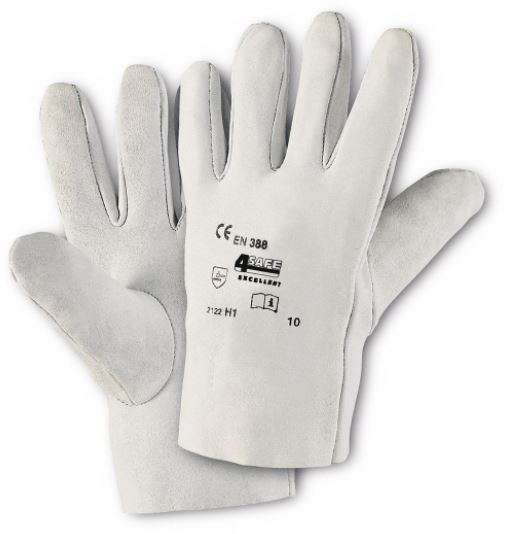h1 4Safe H1 Excellent Schutzhandschuhe aus Nappaleder