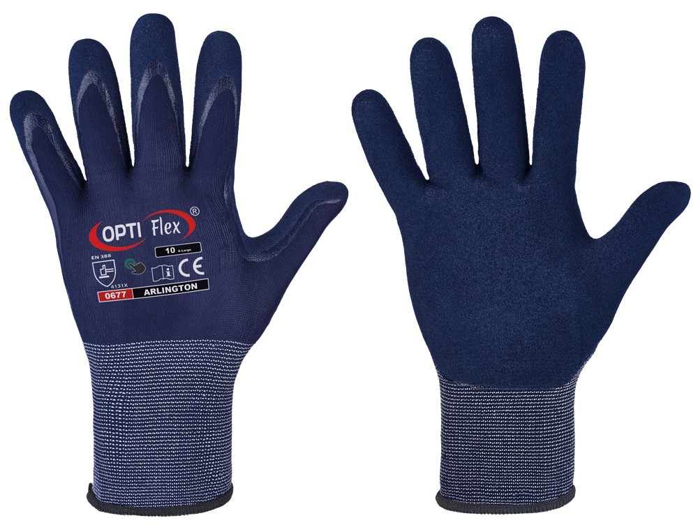 1hxwJOh6w0jNxw OPTI Flex 0677 Arlington Nitrilschaum-Schutzhandschuhe