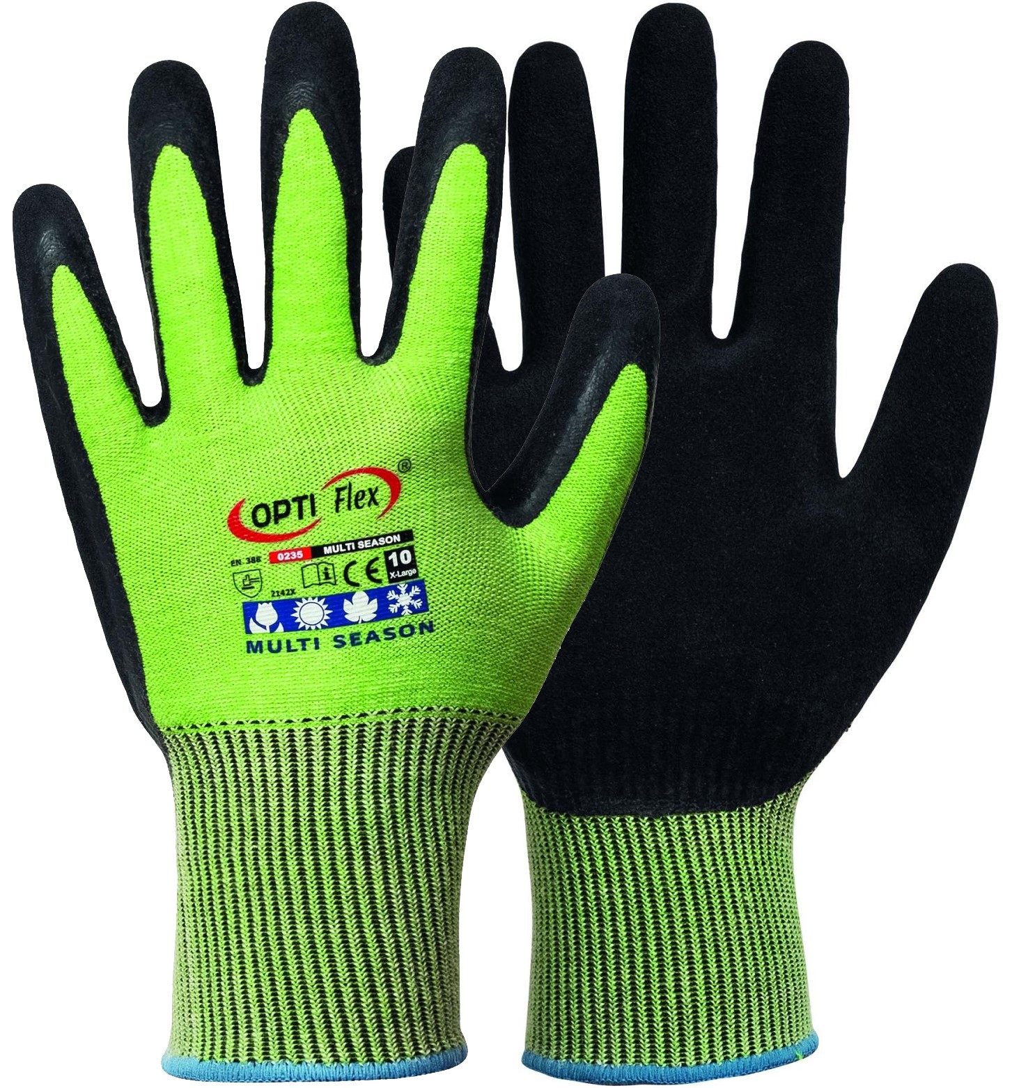 multi-season-0235 OPTI Flex 0235 Multi Season Schutzhandschuhe Latex