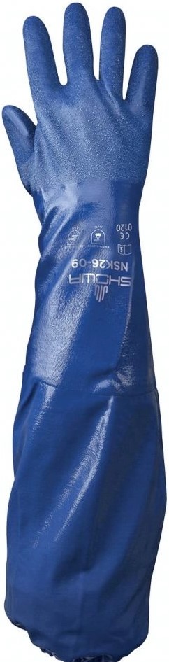 SHOWA NSK26 Nitril-Chemikalienschutzhandschuhe