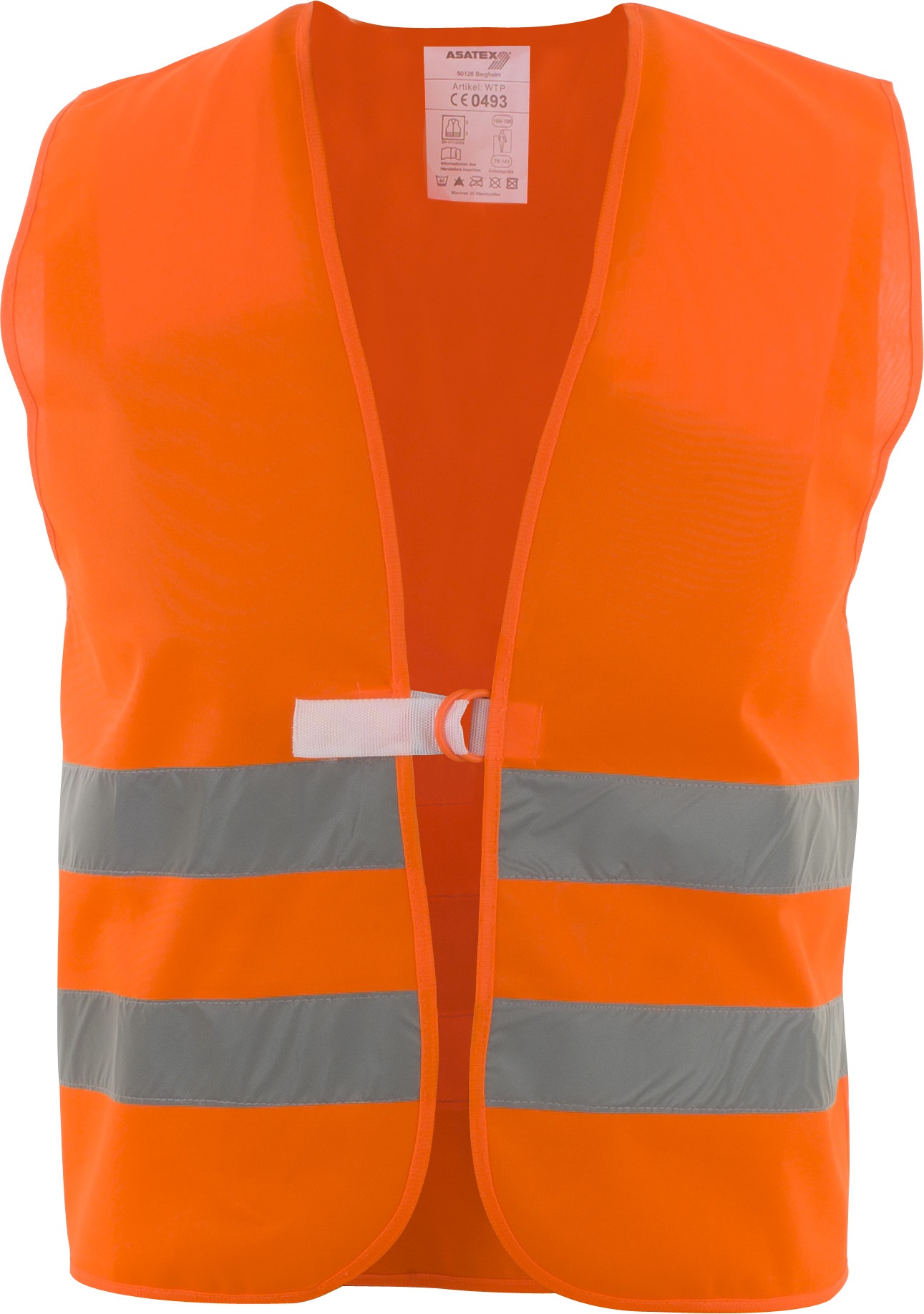wtp_01 Asatex WT Warnschutzweste leuchtorange