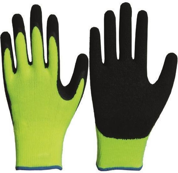 Soleco 001452 Latex-Kälteschutzhandschuhe schrumpfgeraut