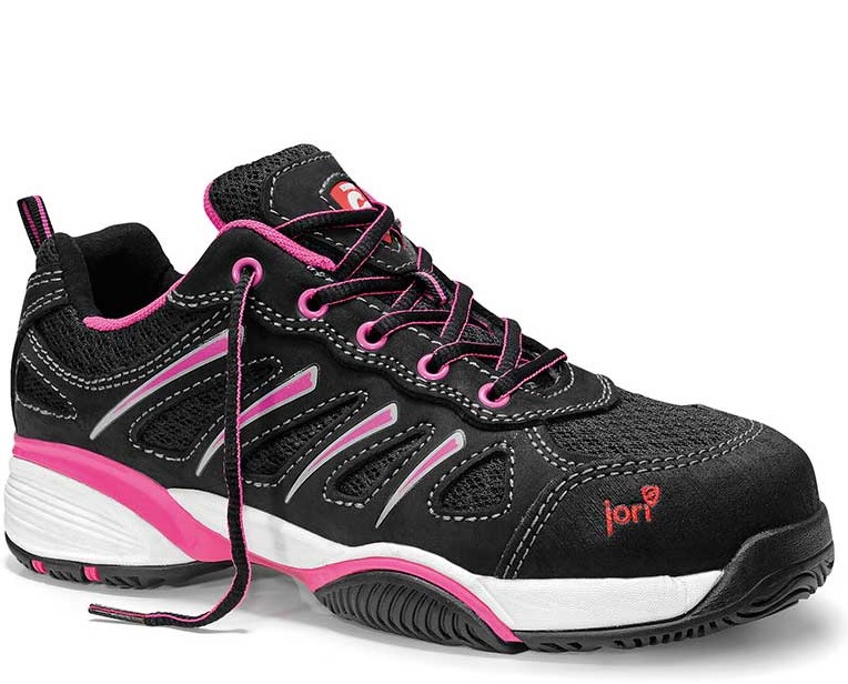 14121-01_ELTEN_greyNnumTfm3szsS8 Jori Fit Lady Low 14121 Halbschuhe S1P schwarz-pink