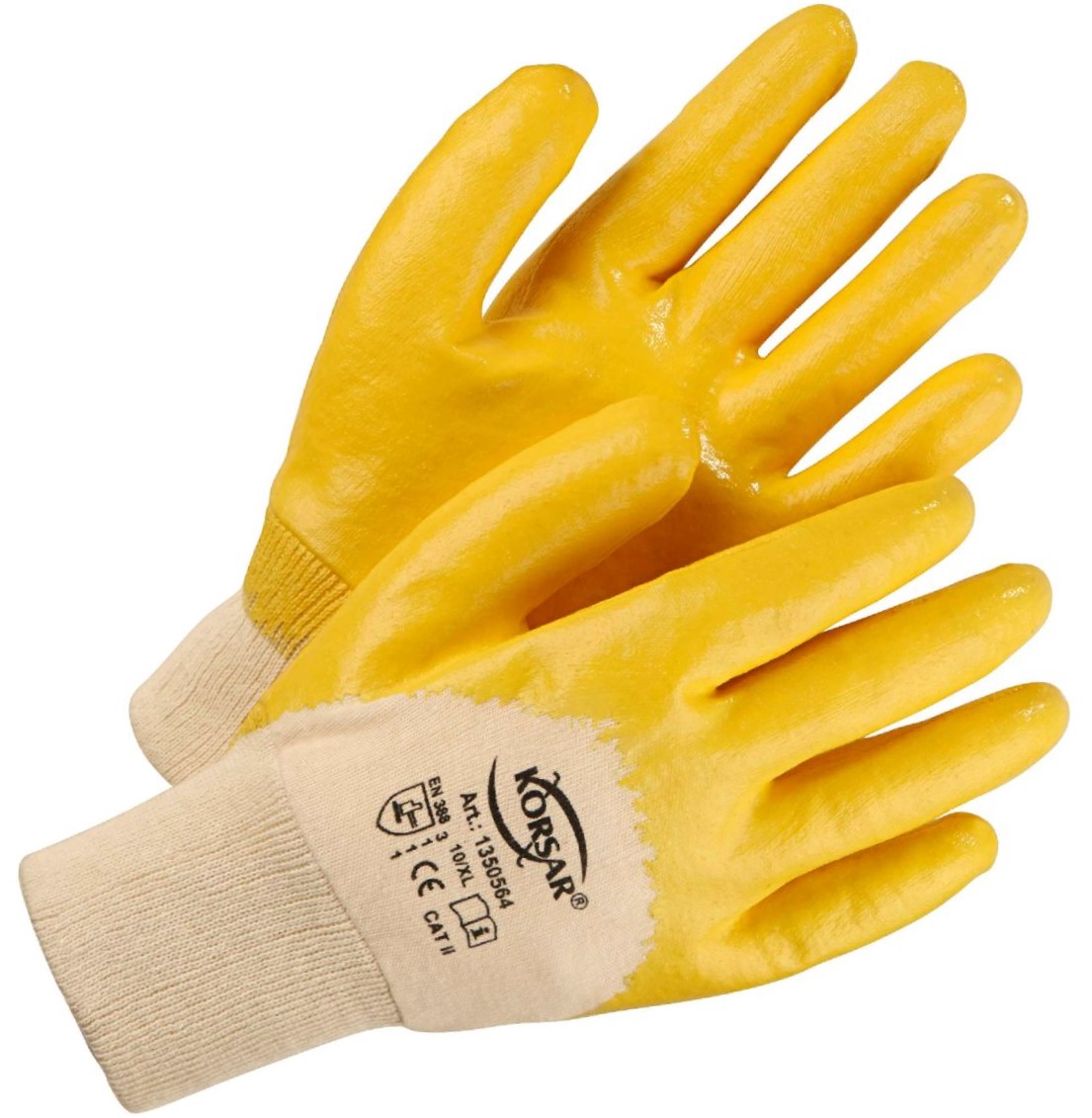 100_42671-1 Corsair nitrile protective gloves 3/4 coated