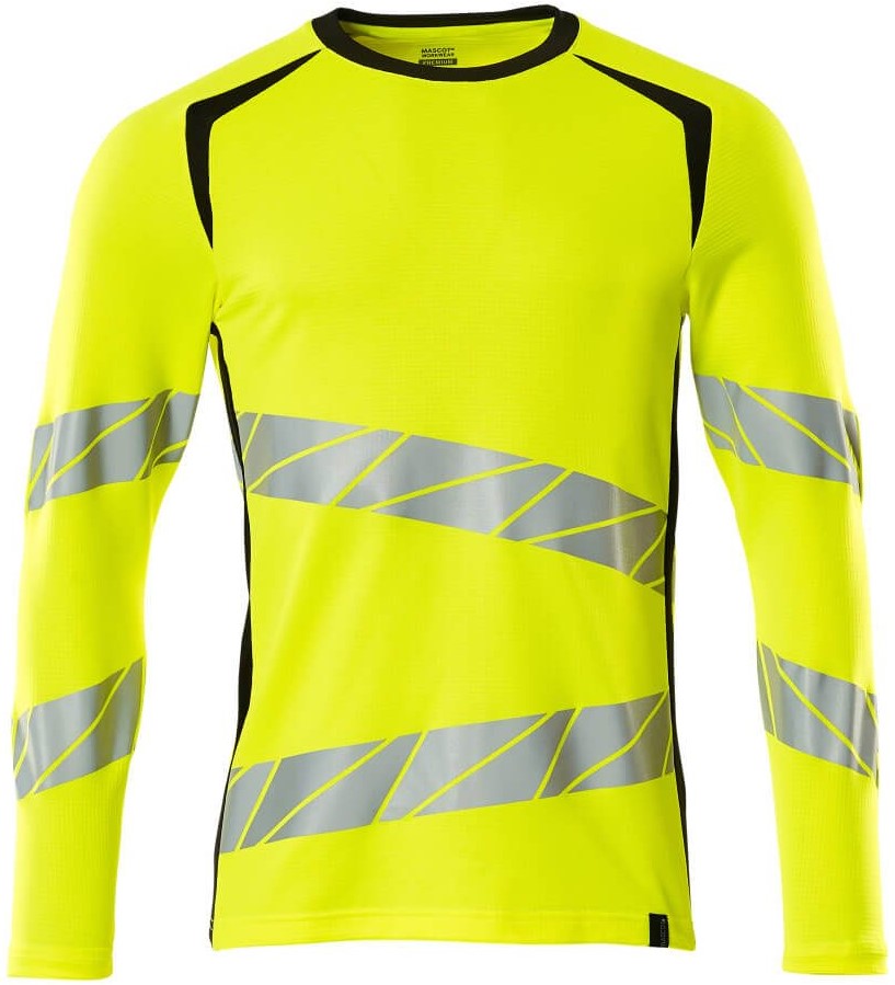 19081-771-1709_P01_1000pxWeb Mascot ACCELERATE SAFE 19081-771 Warnschutz-T-Shirt Langarm