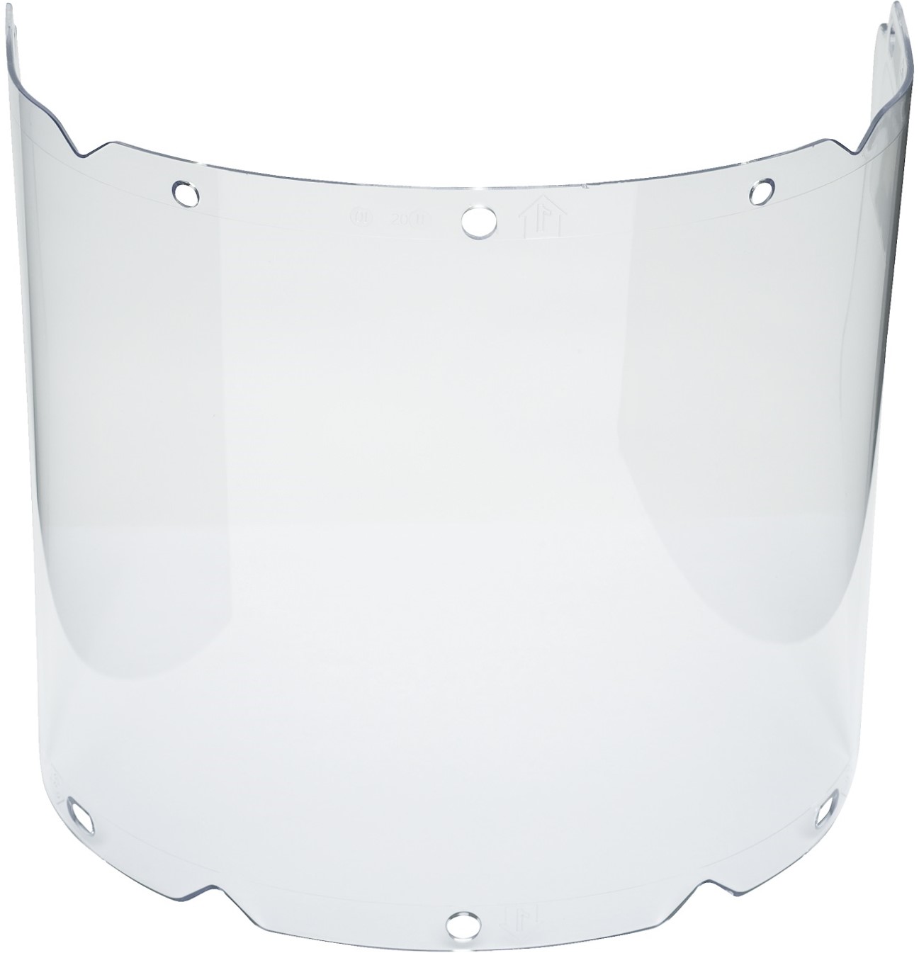 V-Gard_Visor_Propionate_molded_203mm_for-chin-protector-adaptation_10115856 MSA Auer 10115856 Spritzgussvisier Propionat 2,5 mm, klar, 203 mm