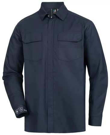 HB organic Comfort fit Hitzeschutz-Hemd antistatisch 01251 60026 000