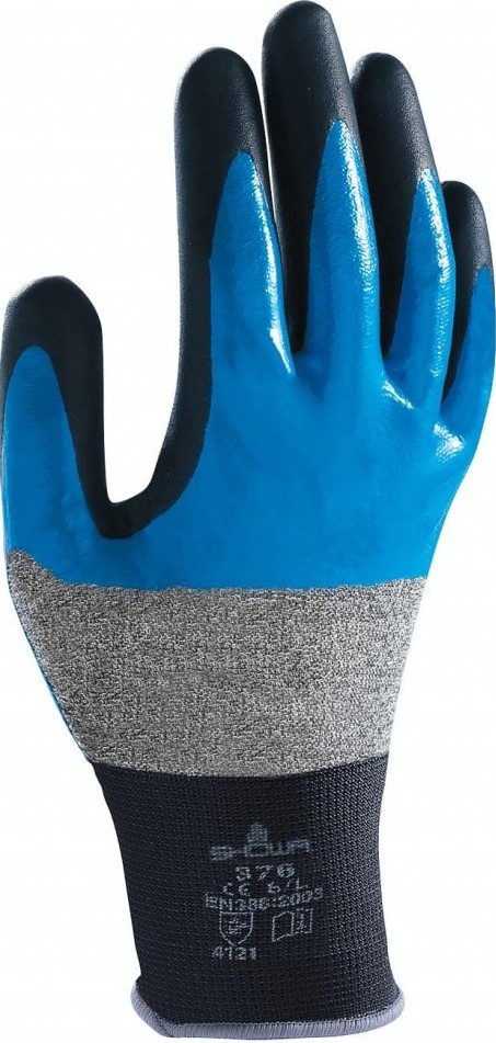 sh376R SHOWA 376R Nitril Schutzhandschuh