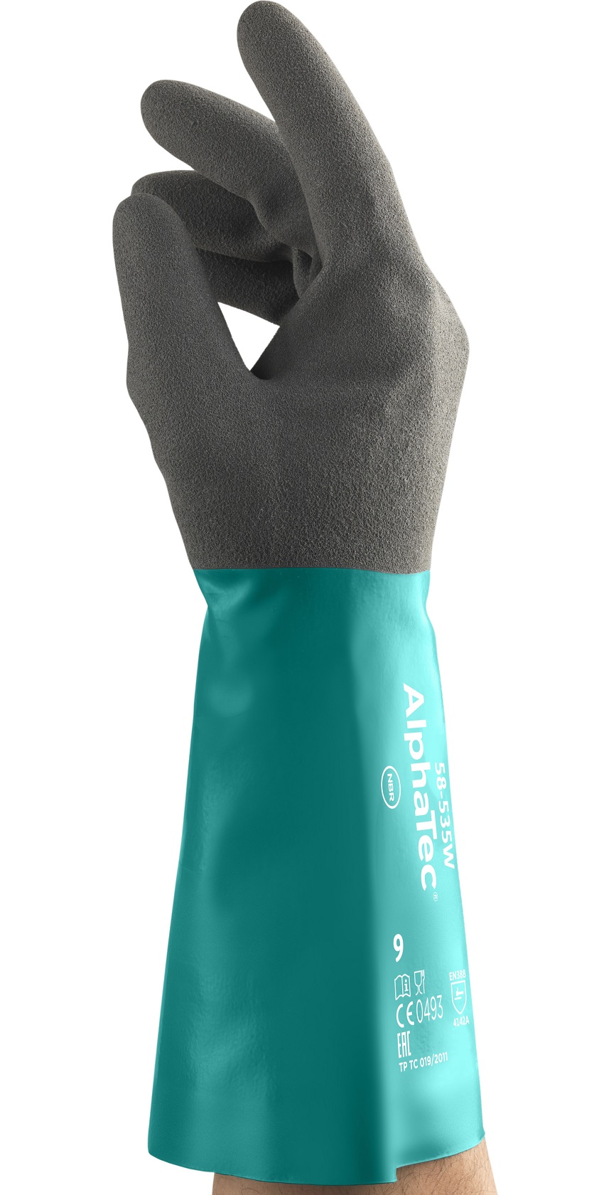 58-535W Ansell AlphaTec 58-535W Nitril-Chemikalienschutzhandschuhe