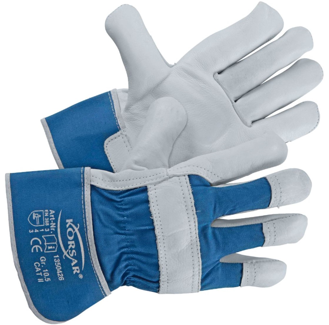 100_42646 Korsar Maverik Supertop Rindsnarbenleder-Schutzhandschuhe