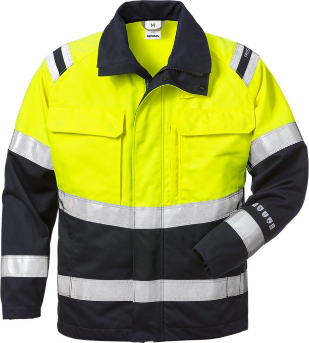 120929-171-b1 Fristads 120929 Flamestat High Vis Jacket 4176 ATHS