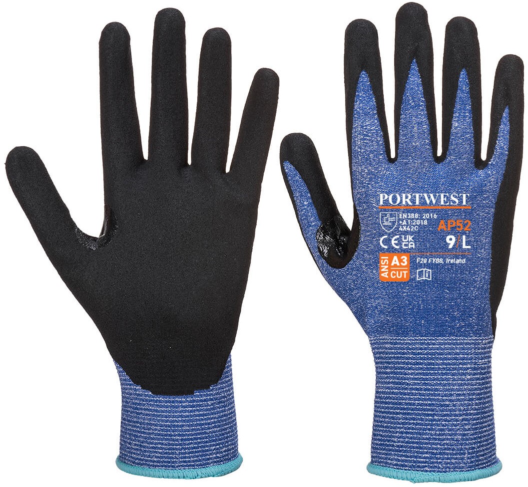 Portwest AP52 Nitril-Schnittschutzhandschuhe Level C