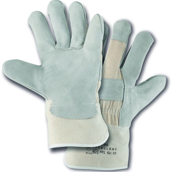 hyl 4Safe HYL Excellent Rindspaltlederhandschuhe