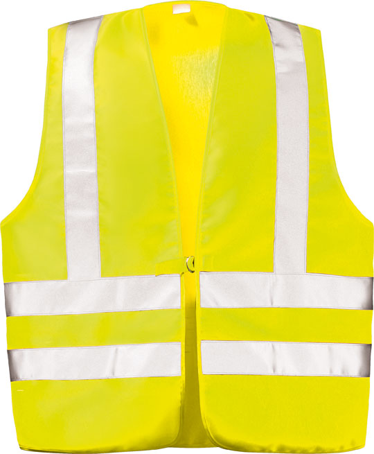 2261_front wicaTex Max 2261 Warnschutz-Weste leuchtgelb