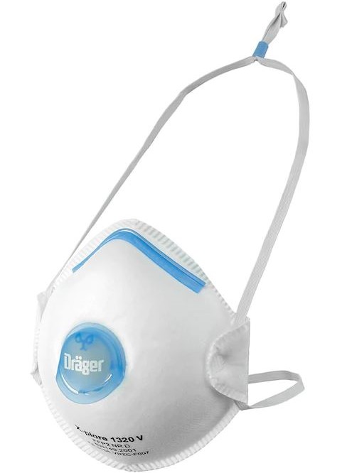 dr-ger3951214 Dräger X-plore 1320 FFP2 NR D V Feinstaubmaske 3951214