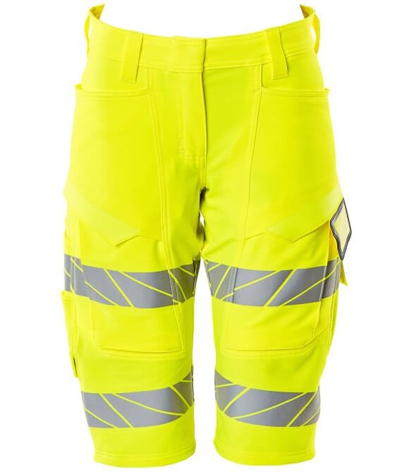 Mascot ACCELERATE SAFE 19248-510 Damen Warnschutz-Shorts lang
