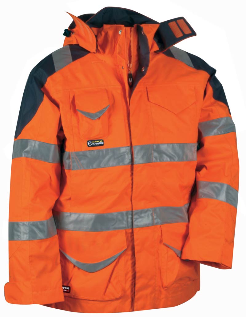 COFRA Protection V024-0 high-visibility rain parka