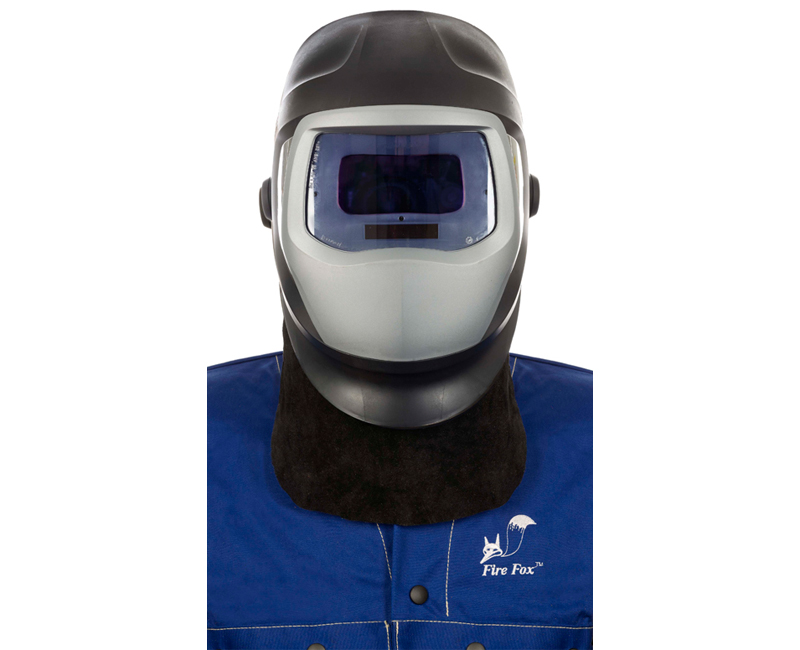 44-7184-1 Weldas 44-7184 Cow split leather front neck protectors