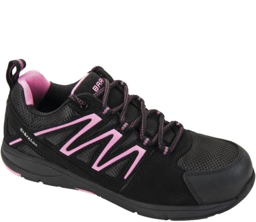 Baak 34252 Silvy2 Damen-Halbschuhe S1P SRC schwarz-pink
