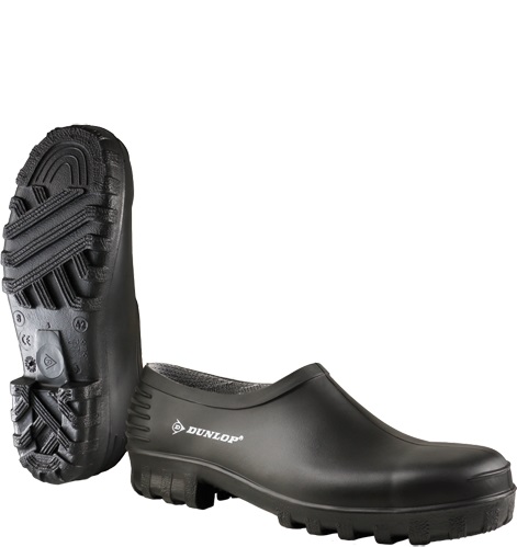 1554-2 Dunlop Monocolour Wellie Shoe 814P schwarz ohne Schutzfunktion