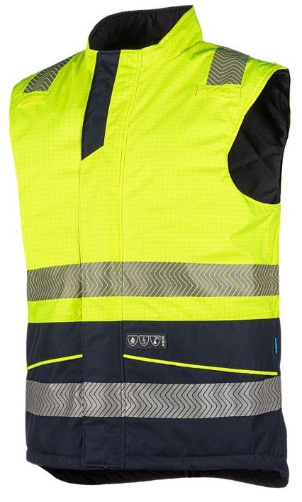 9375_278___SIL Sioen Vikja 9375A2ET2 Warnschutz-Steppweste