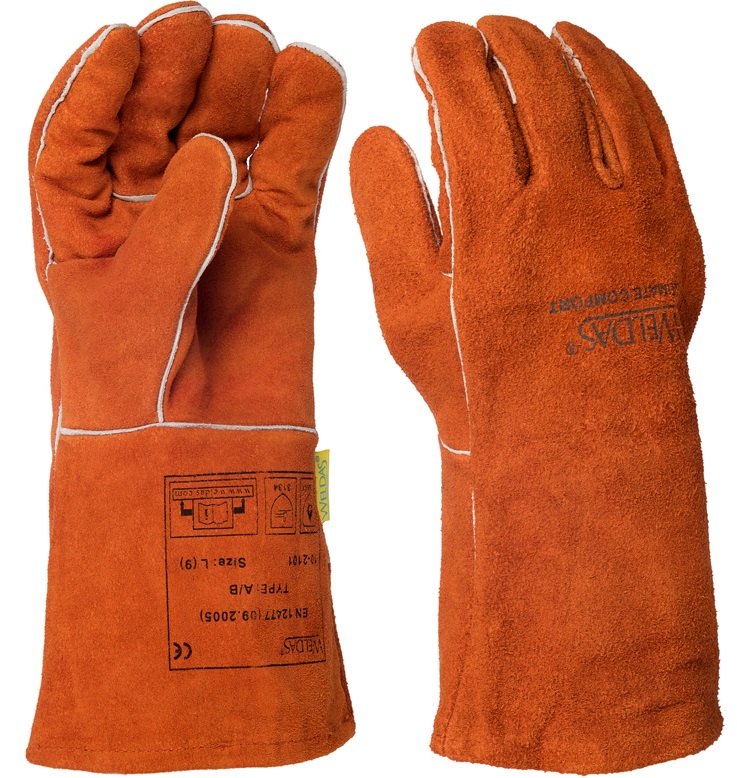 Weldas 10-2101 Welding gloves of split cowhide leather