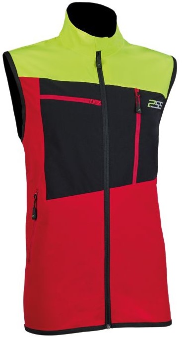 14rOviYn8iVrxe PSS X-treme Breeze Funktionsweste rot/gelb