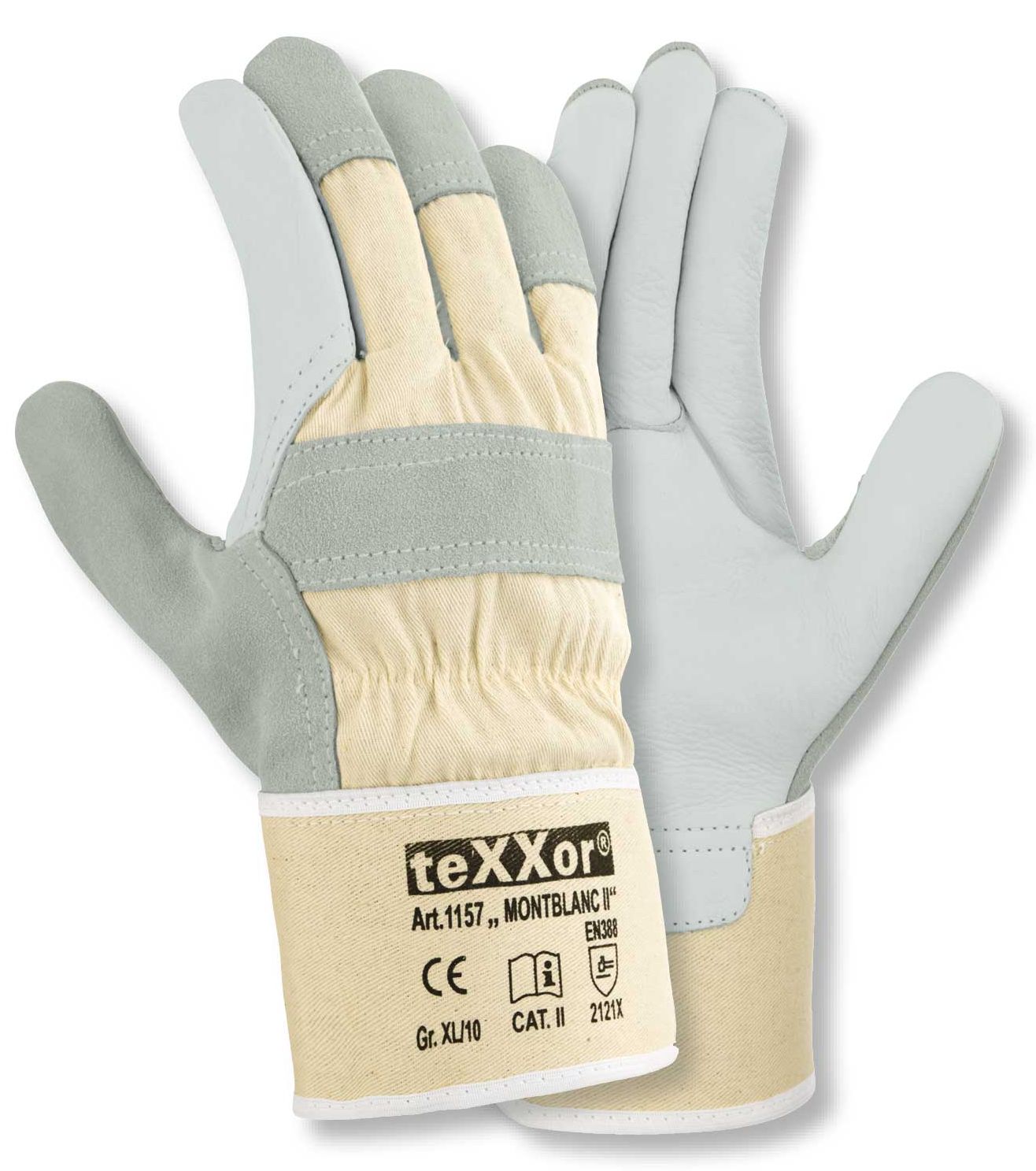 1157_VR_300dpi_rgb texxor 1157 Montblanc-II Rindvolllederhandschuhe