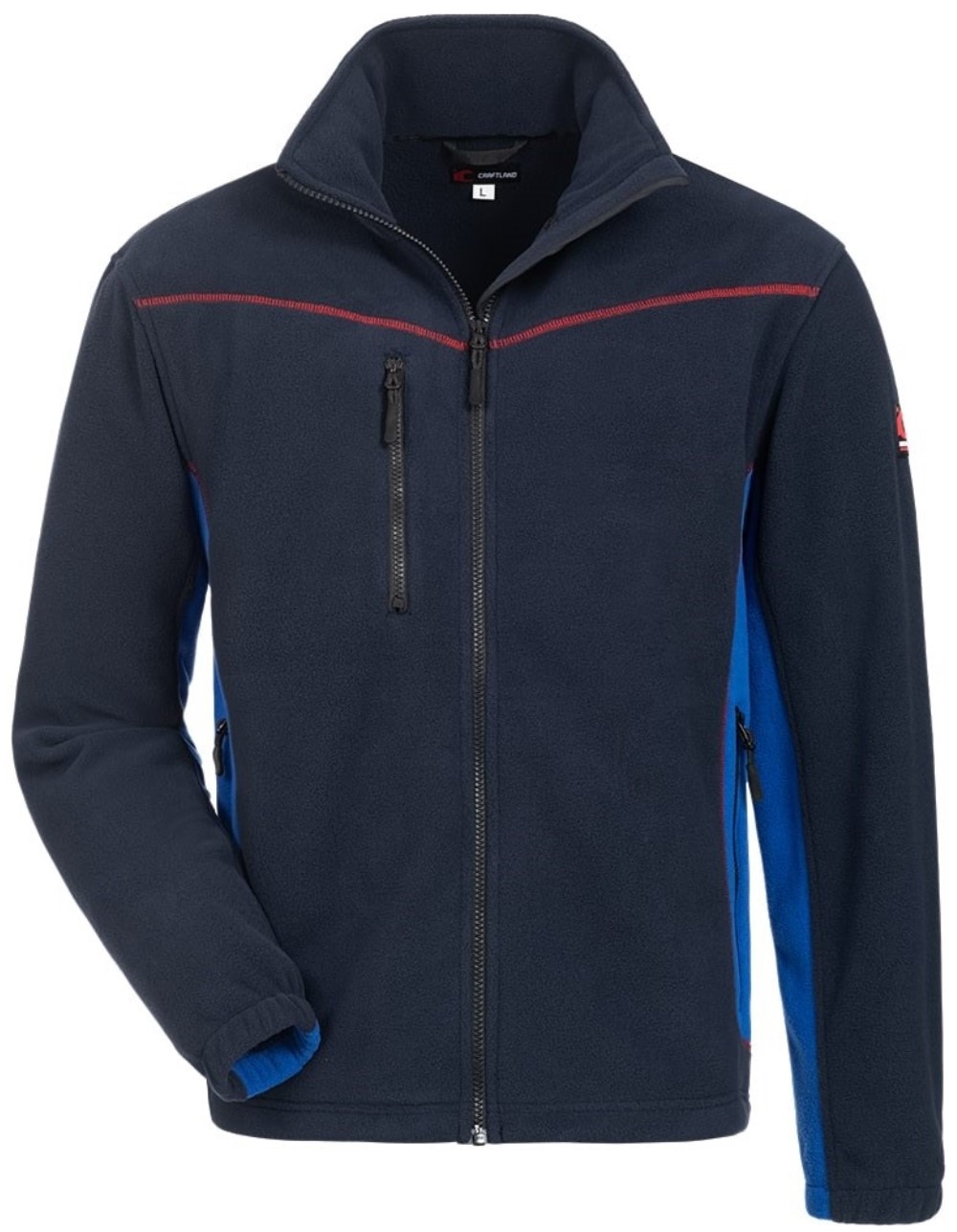 23313NLhbMmDDhy6GV Craftland 23313 TORDALK Fleece-Jacke marine-kornblau