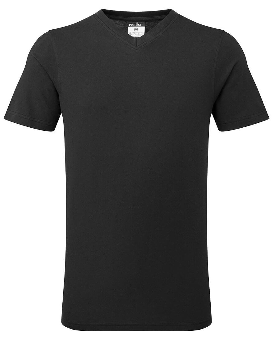 1voHVXrAKEHvXB Portwest B197 T-Shirt mit V-Ausschnitt aus Baumwolle