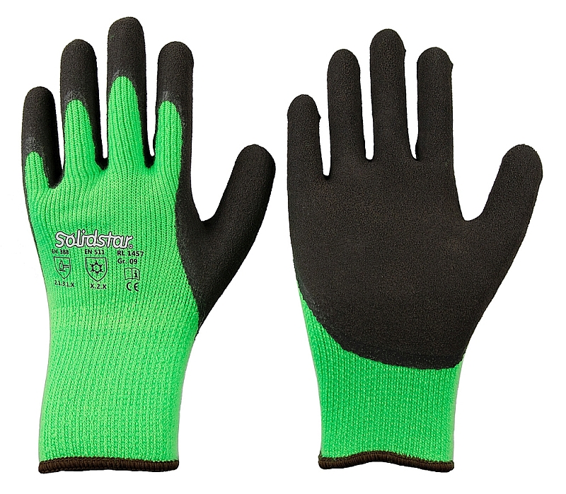 001457 Solidstar 1457 Latex-Kälteschutzhandschuhe