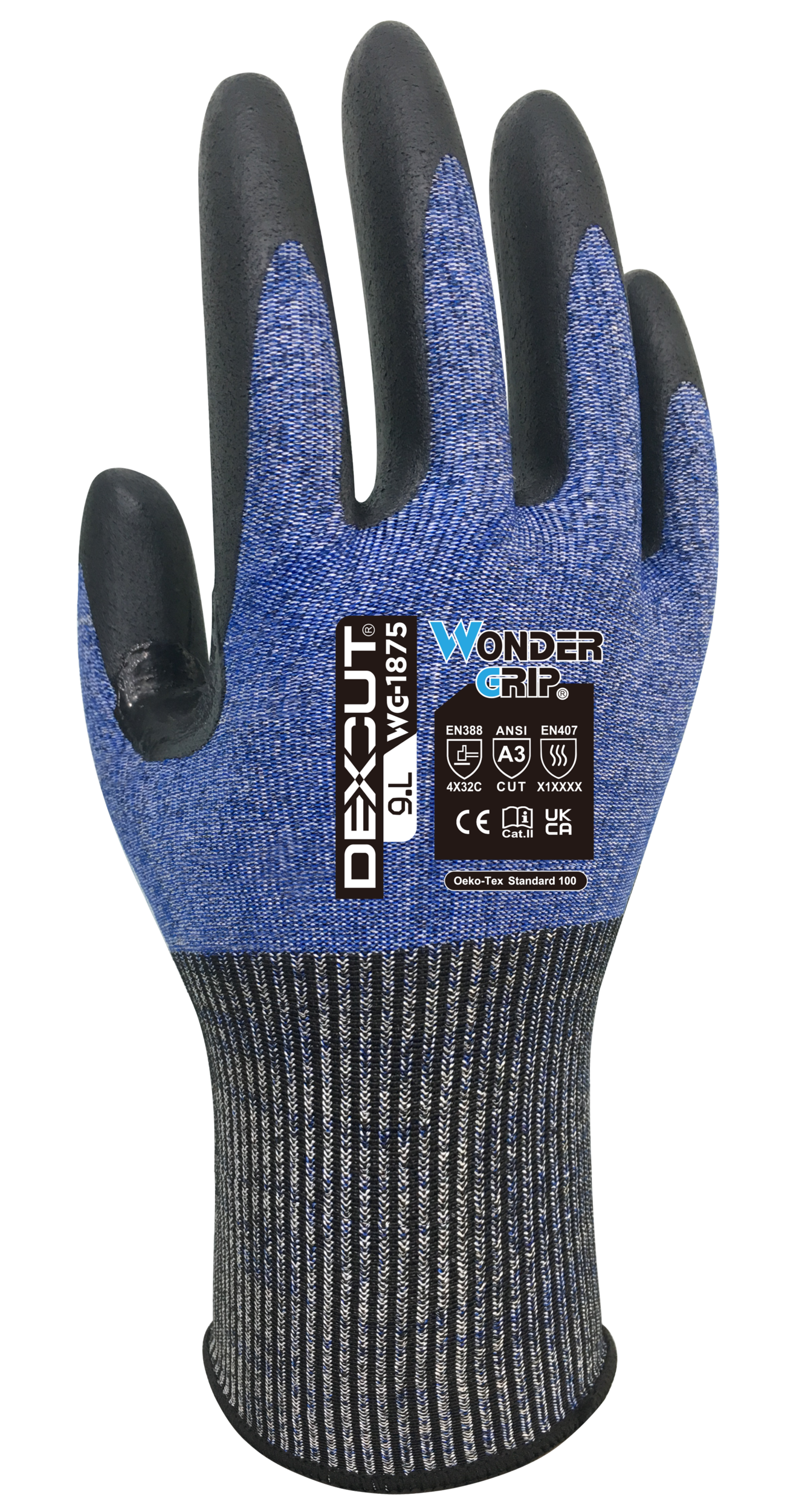 052e4510-78dc-4c83-932e-5a1d936b7a1b Wonder Grip WG-1875 Dexcut Schnittschutz Level C