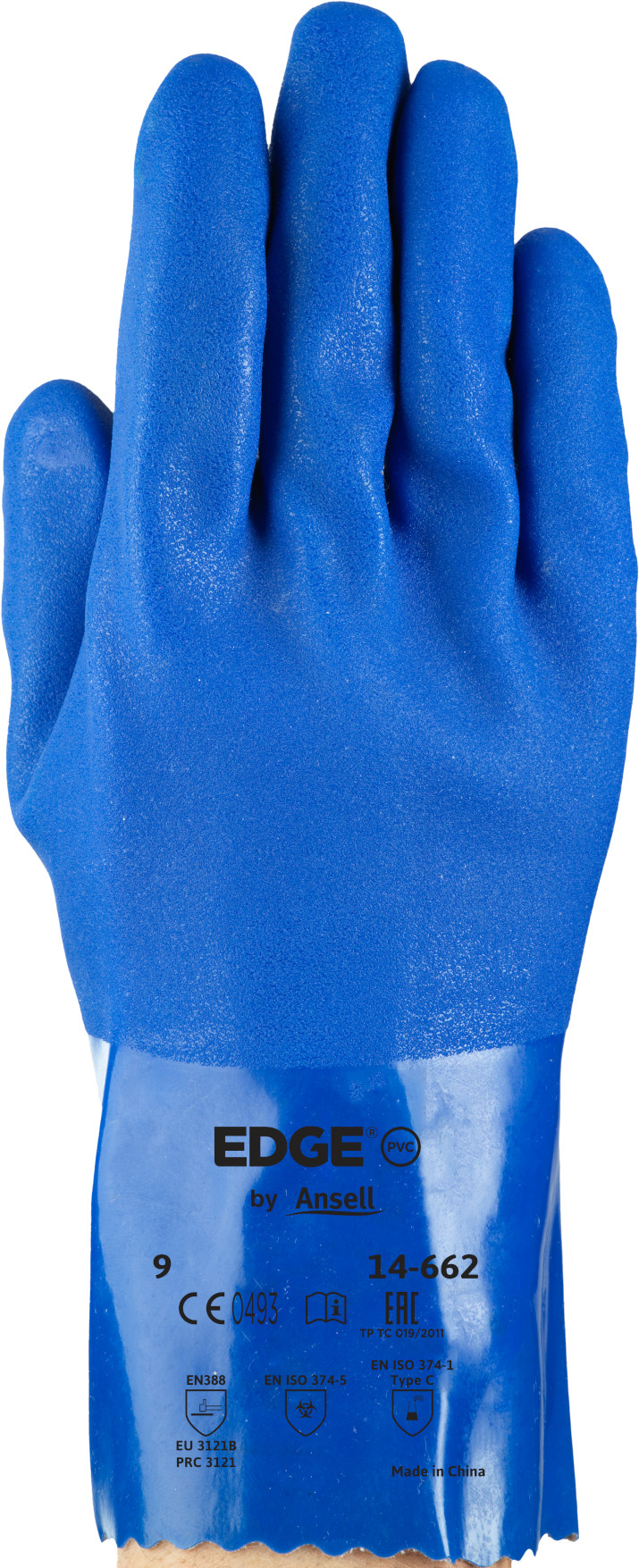 EDGE-14-662_front_EMEA_white Ansell Edge 14-662 PVC-Chemikalien-Schutzhandschuhe