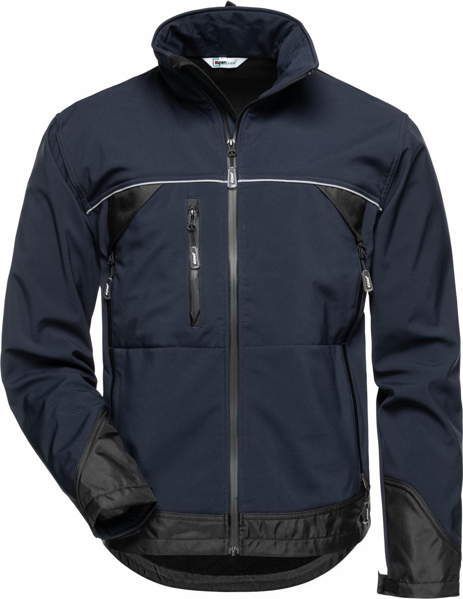 20003-1 elysee 20003 GAMMA Softshelljacke marine/schwarz