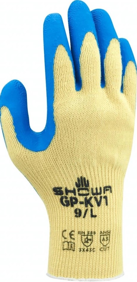 GP-KV1 SHOWA GP-KV1 Latex-Schnittschutzhandschuhe Level C