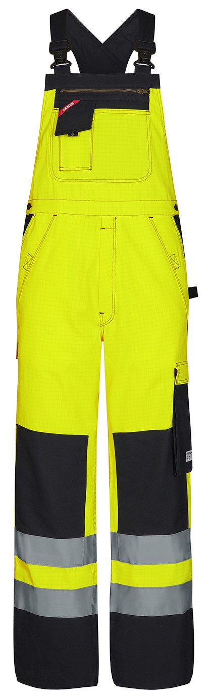 1FgNShEmgpw5qe Engel 3235-825 Safety+ Multinorm Latzhose mit Warnschutz