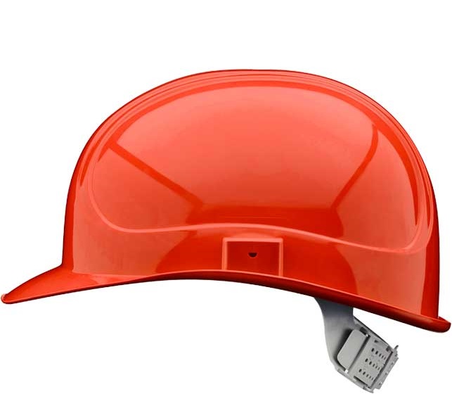 elektrikerhelmrot-3 VOSS Elektrikerhelm-6 mit 6-Punkt-Gurtband-Innenausstattung