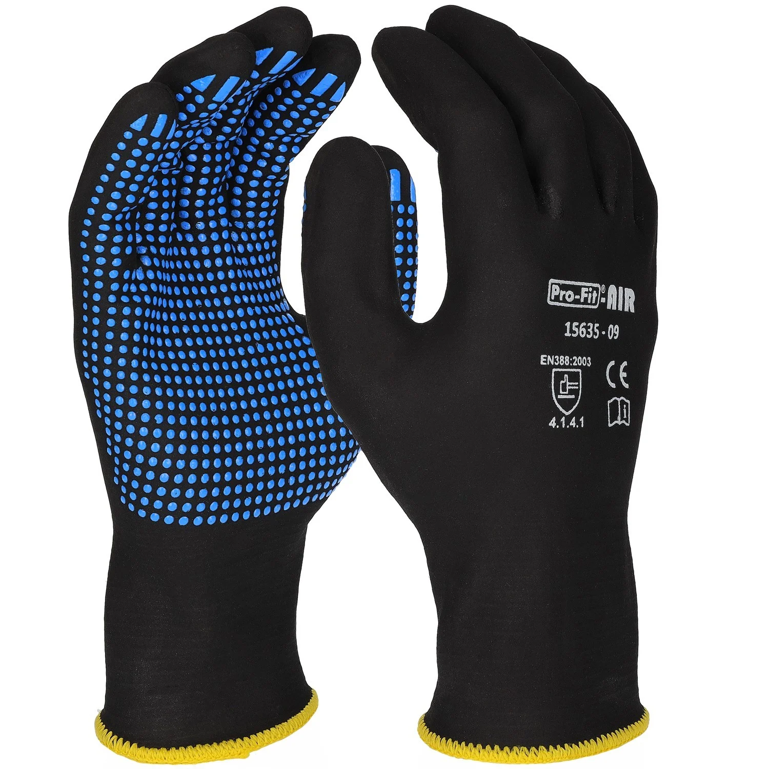 17527_15635 Pro-Fit 15635 AIR NFT Nitrilschaum-Schutzhandschuhe mit Noppen