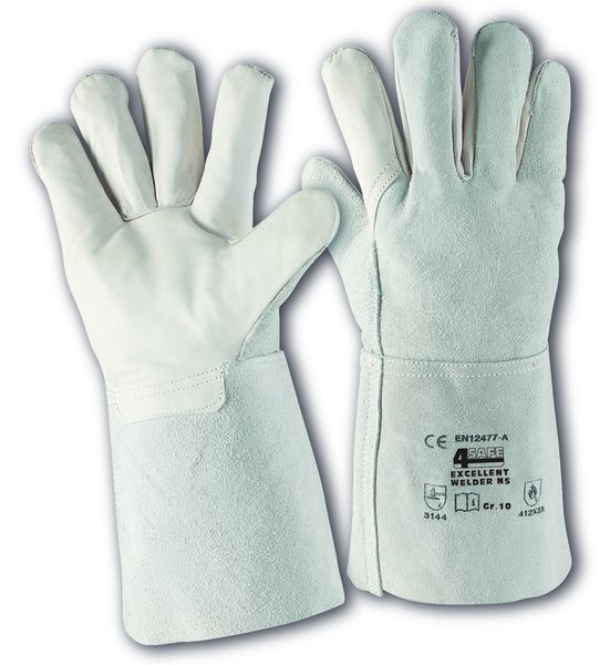 h103-s 4Safe H103S Schweißerhandschuhe aus Spaltleder